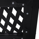 NNEDSZ Wallaroo Steel Outdoor Garden Bench - Lattice