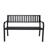 NNEDSZ Wallaroo Steel Outdoor Garden Bench - Modern