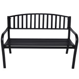 NNEDSZ Wallaroo Steel Outdoor Garden Bench - Classic