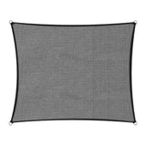 NNEDSZ 280gsm Outdoor Sun Shade Sail Canopy Grey Square 2.5m X 2.5m