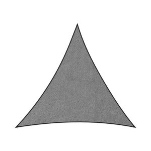 NNEDSZ 280gsm Outdoor Sun Shade Sail Canopy Grey - 5m X 5m X 5m