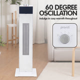 NNEDSZ Pronti Electric Tower Heater PTC Ceramic 2000W White