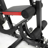 NNEDSZ Home Gym Multi Station with Boxing Punching Bag Speed Ball