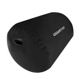 NNEDSZ Sports Inflatable Gymnastics Air Barrel Exercise Roller 120 x 75cm - Black