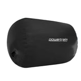 NNEDSZ Sports Inflatable Gymnastics Air Barrel Exercise Roller 120 x 75cm - Black