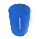 NNEDSZ Sports Inflatable Gymnastics Air Barrel Exercise Roller 120 x 75cm - Blue