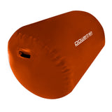 NNEDSZ Powertrain Sports Inflatable Gymnastics Air Barrel Exercise Roller 120 x 75cm - Orange