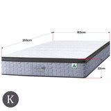 NNEDSZ Laura Hill Essential Australian Made King Premium Mattress