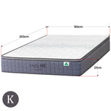 NNEDSZ Laura Hill Exquisite Australian Made King Premium Mattress
