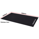 NNEDSZ Powertrain 2m Exercise Equipment Mat