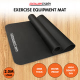 NNEDSZ Powertrain 2m Exercise Equipment Mat