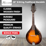 NNEDSZ Karrera Traditional Mandolin - Sunburst