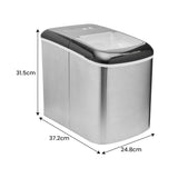 NNEDSZ Morphy Richards 15kg Ice Maker in Stainless Steel