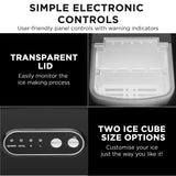 NNEDSZ Morphy Richards 15kg Ice Maker in Stainless Steel