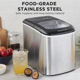 NNEDSZ Morphy Richards 15kg Ice Maker in Stainless Steel