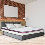 NNEDSZ Laura Hill King Mattress Visco Cool Gel Infused Memory Foam Euro Top Pocket Spring 30cm