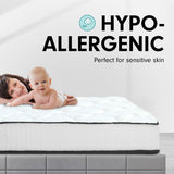 NNEDSZ Laura Hill King Mattress Visco Cool Gel Infused Memory Foam Euro Top Pocket Spring 30cm