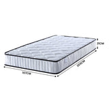 NNEDSZ Laura Hill King Single Size Mattress Pocket Spring High Density Foam For Bed