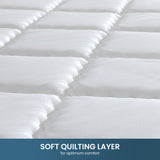 NNEDSZ Laura Hill Mattress Queen Size Pillow Top Pocket Spring High Density Foam 22cm