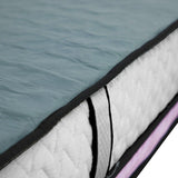 NNEDSZ Laura Hill Mattress Queen Size Euro Top Pocket Spring Natural Latex Foam Bed