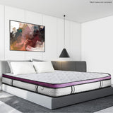 NNEDSZ Laura Hill Mattress Queen Size Euro Top Pocket Spring Natural Latex Foam Bed