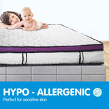 NNEDSZ Laura Hill Mattress Queen Size Euro Top Pocket Spring Natural Latex Foam Bed