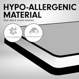 NNEDSZ Laura Hill  Double Mattress Bed Size Euro Top 5 Zone Spring Foam 32cm Bedding Pocket