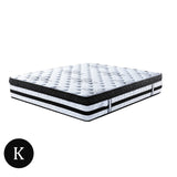 NNEDSZ Laura Hill King Mattress Bed Size Euro Top 5 Zone Spring Foam 34cm Bedding