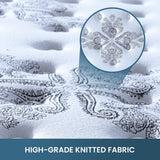 NNEDSZ Laura Hill Queen Mattress Bed Size Euro Top 5 Zone Spring Foam 34cm Bedding