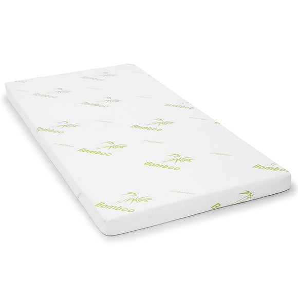 NNEDSZ Laura Hill Cool Gel Memory Foam Mattress Topper Bamboo Fabric Cover Double