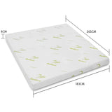 NNEDSZ Laura Hill Cool Gel Memory Foam Mattress Topper - King
