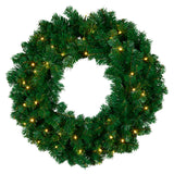 NNEDSZ Christabelle 61cm Chadwick Christmas Wreath with LED Lights Front Door Decoration Ornament