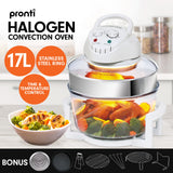 NNEDSZ Pronti 17l Digital Turbo Convection Oven Electric Cooker Air Fryer 1400w Cook