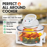 NNEDSZ Pronti 17l Digital Turbo Convection Oven Electric Cooker Air Fryer 1400w Cook