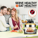 NNEDSZ Pronti 17L Family Turbo Convection Oven Broiler Cooker - A18 Black