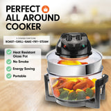 NNEDSZ Pronti 17L Family Turbo Convection Oven Broiler Cooker - A18 Black