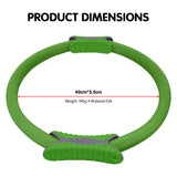 NNEDSZ Pilates Ring Band Yoga Home Workout Exercise Band Green