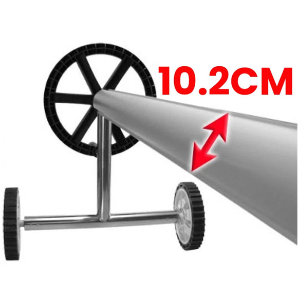 NNEDSZ Hydroactive Heavy Duty Pool Cover Roller Up To 6.7m