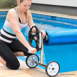 NNEDSZ Hydroactive Heavy Duty Pool Cover Roller Up To 6.7m