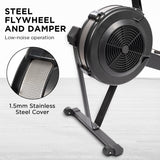 NNEDSZ Air Rowing Machine Resistance Rower for Home Gym Cardio