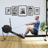 NNEDSZ Air Rowing Machine Resistance Rower for Home Gym Cardio
