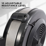 NNEDSZ Air Rowing Machine Resistance Rower for Home Gym Cardio