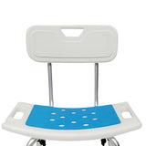 NNEDSZ Orthonica Height Adjustable Aluminium Shower Chair With Shower Head Holder