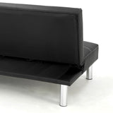 NNEDSZ Sarantino Chelsea Sofa Bed Faux Leather Lounge Couch Futon Furniture Modular Suite