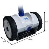 NNEDSZ HydroActive Automatic Suction Pool Cleaner for Inground