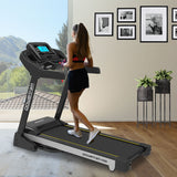 NNEDSZ K2000 Treadmill w/ Fan & Auto Incline Speed 22km/h