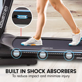 NNEDSZ K1000 Foldable Treadmill with Incline for Home Gym Cardio