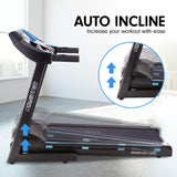 NNEDSZ K1000 Foldable Treadmill with Incline for Home Gym Cardio