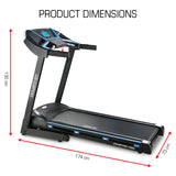 NNEDSZ K1000 Foldable Treadmill with Incline for Home Gym Cardio