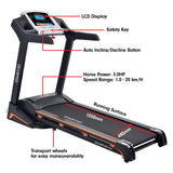 NNEDSZ MX2 Foldable Home Treadmill Auto Incline Cardio Running